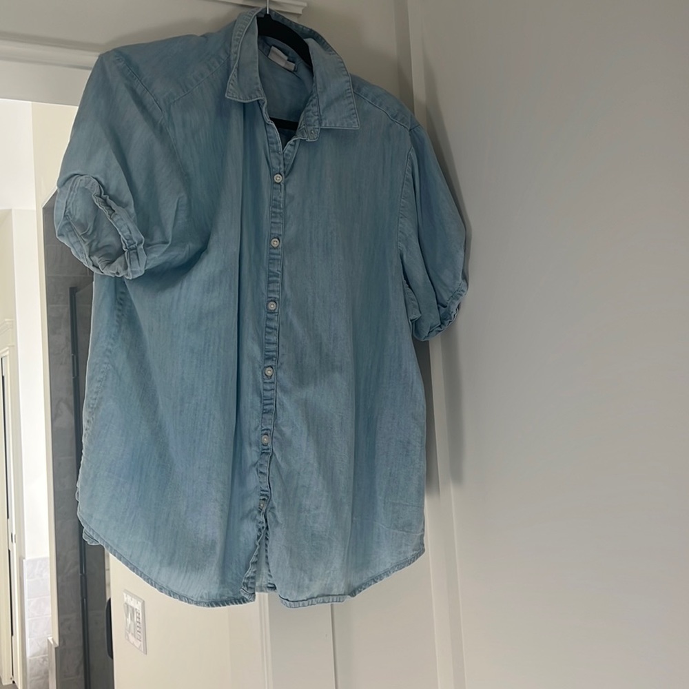 Denim top